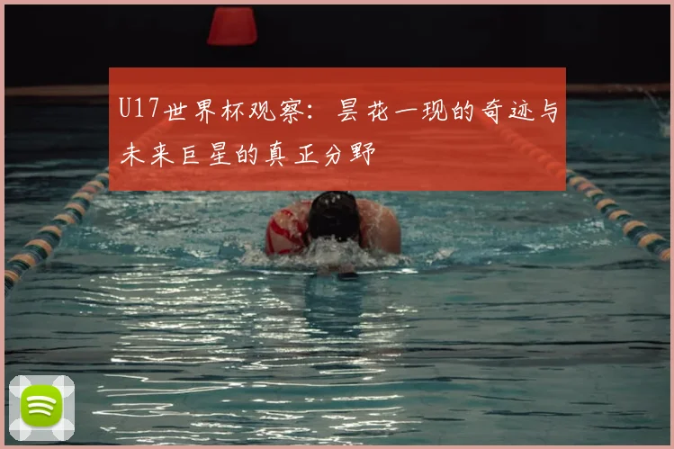 U17世界杯观察：昙花一现的奇迹与未来巨星的真正分野